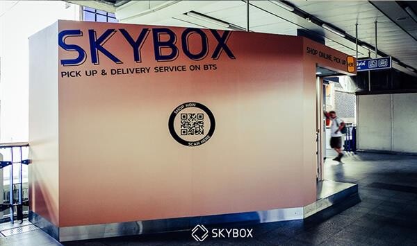 SKYBOX ปรับโฉมใหม่สุดว้าว กล่องบิ๊กไซส์บนบีทีเอส ปักธงประกาศผู้นำด้านส่งมอบสินค้าเจ้าแรกในไทย