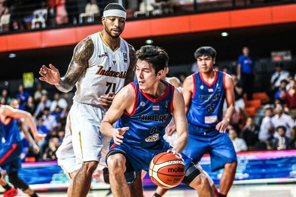 ผลบาส "FIBA Asia Cup 2021 SEABA Pre-Qualifiers" (เกม 3) ทีมชาติไทย กับ ทีมชาติอินโดนีเชีย