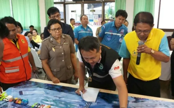 สคร.10 อุบลฯ ซ้อมแผนรับมือกรณีอุบัติเหตุสารเคมีรั่วไหล