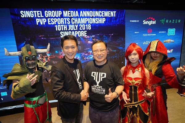 เอไอเอส เดินหน้าสนับสนุนวงการ “กีฬา E-Sports” ไทย ผลักดันสู่ระดับภูมิภาค จับมือสิงเทล กรุ๊ป จัดการแข่งขัน “PVP E-Sports Championship” ชิงเงินรางวัลรวมมูลค่าถึง 11.5 ล้านบาท