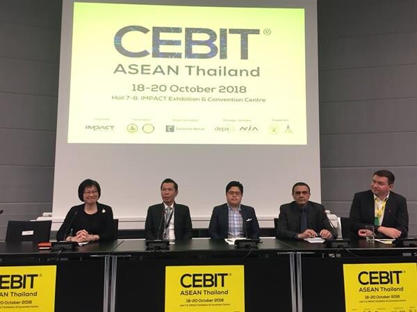 อิมแพ็ค จับมือ เยอรมัน ยกงาน “CEBIT” จัดครั้งแรกในไทย พร้อมเปิดฉากวันที่ 18-20 ต.ค. 2561