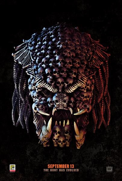 The Predator บุกถึงงาน San Diego Comic-Con 2018 แล้วกับทีเซอร์โปสเตอร์ พร้อมภาพจากหนังล่าสุด