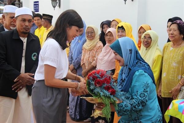 เจ้าหญิงนักประวัติศาสตร์ เยือนเมืองเก่าสงขลา นักวิชาการราชภัฏ เล่าเรื่องราว 'ศาลเจ้าพ่อกวนอู’