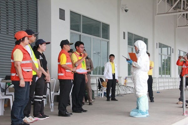 ปส. สมช. เสริมทัพ จ. หนองคาย จัดซ้อมใหญ่ พร้อมรับมือภัยคุกคามนิวเคลียร์-รังสี C-MEX 18