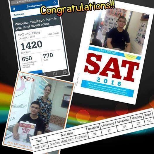 ติวสอบ SAT GED เชียงใหม่ โดยติวเตอร์ผู้ชำนาญทั้งไทย ต่างชาติ