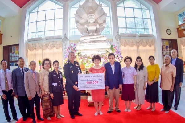 อิ่มบุญ! ม.ศรีปทุม ร่วมใจทำบุญใหญ่ ไถ่ชิวิต โค-กระบือ บริจาคเงินซ่อมแซมห้องไอซียู รพ.พระมงกุฎเกล้าฯ