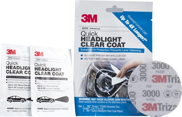 3เอ็ม เปิดตัว “ผลิตภัณฑ์เคลือบไฟหน้ารถยนต์ 3M QUICK HEADLIGHT CLEAR COAT”