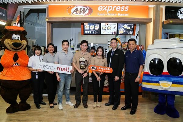 ภาพข่าว: A&W เปิดโฉมบริการ Express ตอบโจทย์สังคมเร่งรีบ ปักหมุด Metro Mall สถานีชั้นนำ