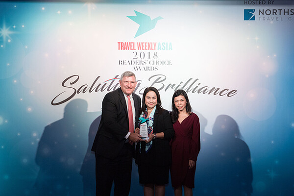 เบสเวสท์เทิร์น โฮเทลแอนด์รีสอร์ท รับรางวัล Asia’s Best Mid-Range Hotel Chain 4 ปีซ้อน จากงาน Travel Weekly Asia’s Reader’s Choice Awards