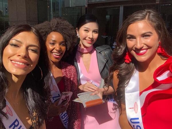 มีลุ้น!!!สายเอี๊ยม ยืน1 Miss International 2018