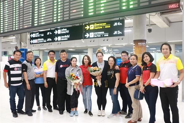 ภาพข่าว: เอสซีจี ต้อนรับสองพี่น้องจุฑานุกาล พร้อมร่วมยินดี โปรเม นักกอล์ฟคนแรกในประวัติศาสตร์ กวาดทุกรางวัลใหญ่ของปี ปิดท้าย LPGA Tour 2018