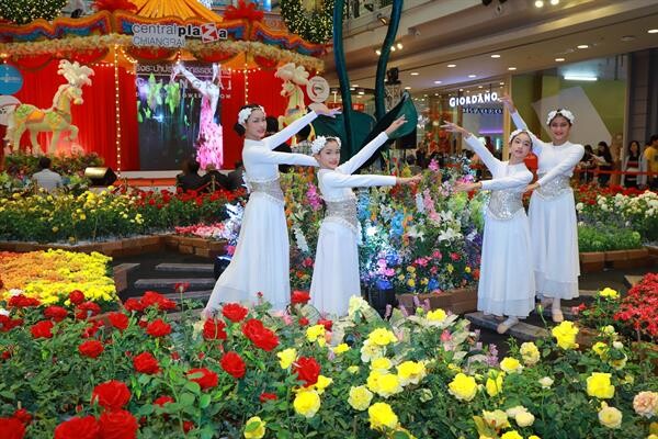 CHIANG RAI DANCING FLOWER 2018 เริงระบำประติมากรรมดอกไม้