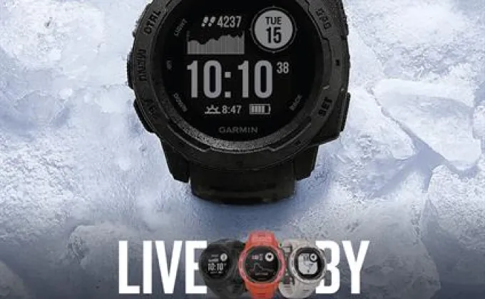 GARMIN Instinct จีพีเอสมัลติสปอร์ตวอทช์สายพันธุ์อึด