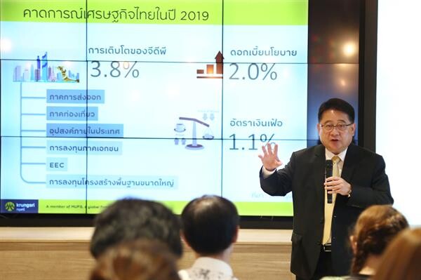 กรุงศรีตั้งเป้าพอร์ตสินเชื่อลูกค้าธุรกิจปี 2562 โต 6% มุ่งสู่การเป็นพันธมิตรคู่คิดของลูกค้า