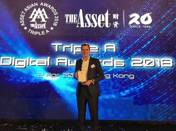 ภาพข่าว: TMB คว้ารางวัล Digital Bank of the Year Award 2018 ตอกย้ำจุดยืนผู้นำสร้างสรรค์ผลิตภัณฑ์และบริการควบคู่กับการพัฒนาด้านดิจิทัลและนวัตกรรม