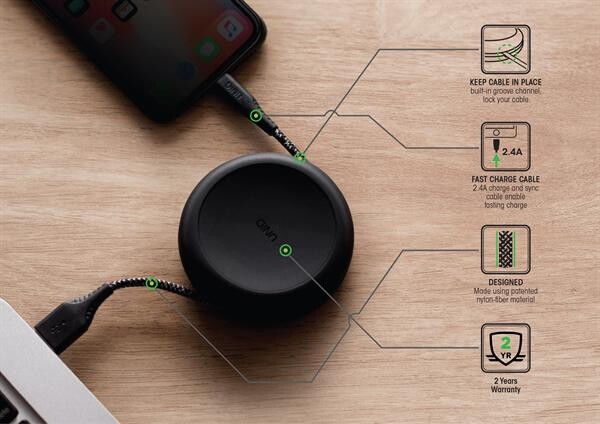 INTRODUCING UNIQ FLEX AND HALO FAST AND DURABLE CHARGING CABLE THE APPLE FANS CANNOT MISS OUT!!!