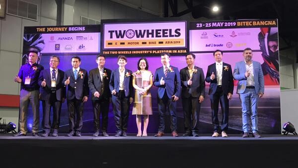 งาน “TWO WHEELS ASIA 2019”23-25 พ.ค. นี้ ที่ ไบเทค บางนา หวังอัพเกรด อุตสาหกรรมไทยขึ้นเป็นผู้นากลุ่ม CLMV