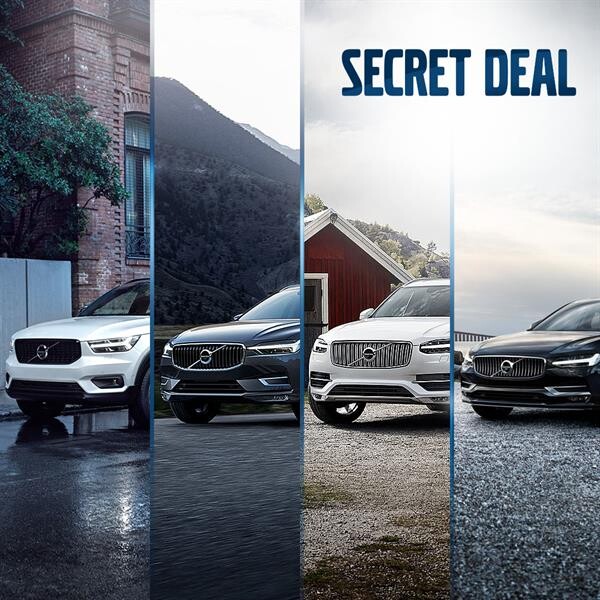 วอลโว่ จัดโปรโมชั่น “Secret Deal” อีกครั้งตามคำเรียกร้อง! พร้อมลุ้นรางวัลใหญ่ Secret Rewards มูลค่ารวมกว่า 4,000,000 บาท*