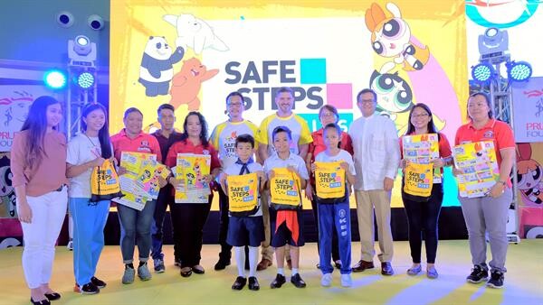 เปิดตัวโครงการ SAFE STEPS KIDS สำหรับเด็กและเยาวชนในเอเชีย เพื่อเสริมสร้างความรู้เกี่ยวกับการช่วยชีวิตเมื่อเกิดเหตุคับขัน