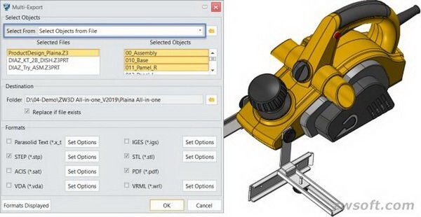 เปิดตัวซอฟต์แวร์รุ่นล่าสุด ZW3D 2019 SP: CAD/CAM พร้อมให้ทดลองใช้ฟรี