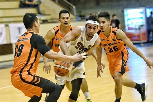 Thailand Professional Basketball League 2019”  (ไทยแลนด์ โปรเฟสชั่นแนล บาสเกตบอล ลีก) หรือ “TPBL” ทีมโมโนวอร์ริเออร์ ชนะ ทีมสวู ด้วยสกอร์ 73 : 68 คะแนน ณ ศูนย์กีฬามหาวิทยาลัย สยาม