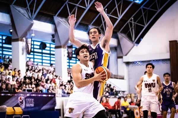 Thailand Professional Basketball League 2019” ทีมPEAการไฟฟ้าส่วนภูมิภาค ชนะ ทีมสวู ด้วยสกอร์ 79 : 77 คะแนน