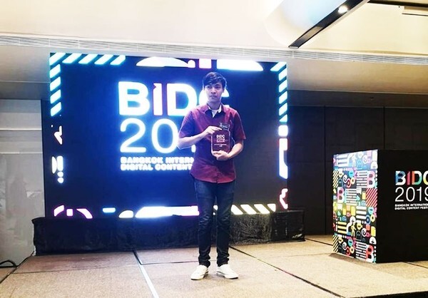 เด็กเก่งเกม! คณะดิจิทัลมีเดีย ม.ศรีปทุม คว้ารางวัล “Best Student 's Game Project Award” BIDC Awards 2019