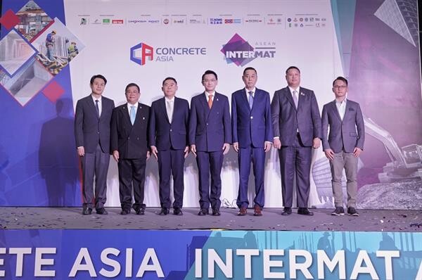 INTERMAT ASEAN และ CONCRETE ASIA 2019 ดึง 300 แบรนด์โชว์เทคโนโลยีสำหรับก่อสร้าง โครงสร้างพื้นฐาน และคอนกรีต