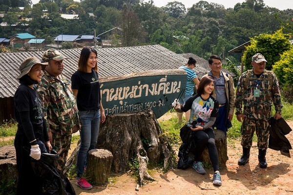 รวมพลัง “วันทำความสะอาดโลก” ที่บ้านขุนช่างเคี่ยน จ.เชียงใหม่