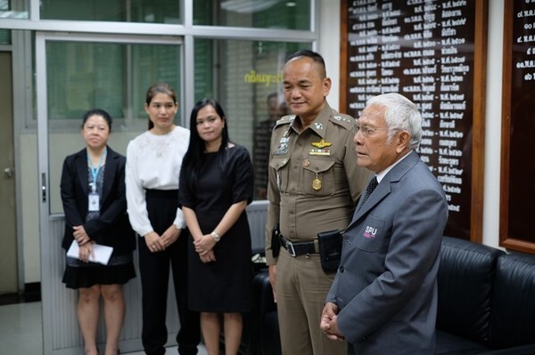 ม.ศรีปทุม ร่วมเป็นเกียรติงานแสดงมุทิตาจิต ผู้เกษียณอายุราชการ สน.บางเขน