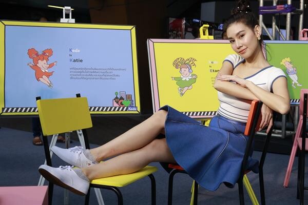 ส่องความคิ้วท์สไตล์สาว เคดส์ (KEDS) ในงาน “Keds Art Class” เปิดคอลเลคชั่นใหม่ “Champion x Painterbell”