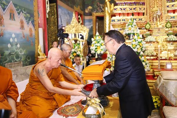 ภาพข่าว: ซีพี ออลล์ ถวายผ้าพระกฐินพระราชทาน ประจำปี 2562 ณ วัดไร่ขิง พระอารามหลวง