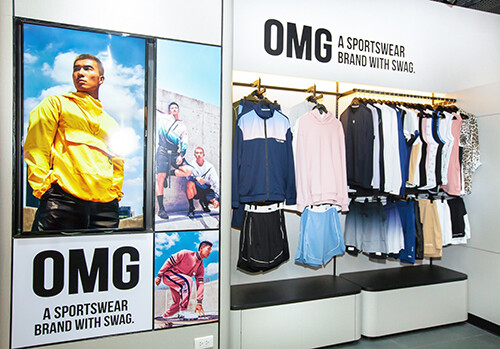 OMG Sportswear Thailand ปลื้มกระแสตอบรับครบ 1 ปี พร้อมลุยเอาใจแฟน ๆ เปิดสโตร์แห่งแรกในไทยและเซาท์อีสเอเชีย ที่ชั้น 2 ศูนย์การค้าเทอร์มินัล 21 อโศก กรุงเทพฯ พร้อมลุยออนไลน์ ผ่านช่องทาง Official Website ทาง www.omgsportswearasia.com แล้ววันนี้