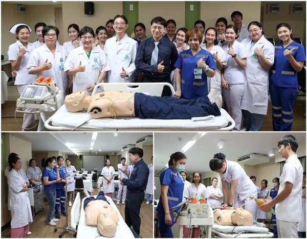 ภาพข่าว: รพ.ลานนา อบรมการช่วยฟื้นคืนชีพขั้นสูง ACLS