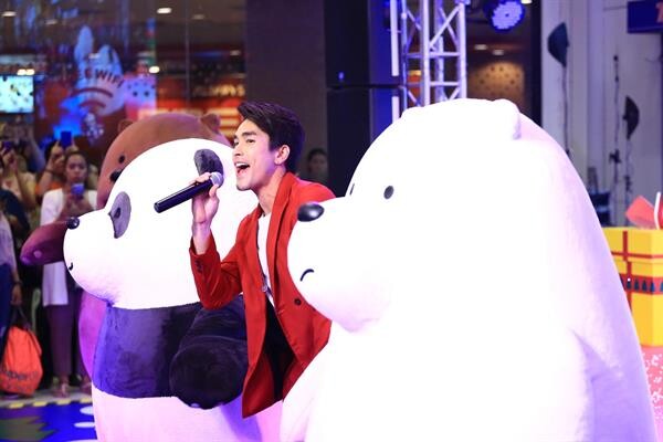 ณเดชน์ ชวนมาเติมเต็มสีสันแห่งความสุขส่งท้ายปีไปกับ สามหมีจอมป่วน WE BARE BEARS ครั้งแรกในประเทศไทย พร้อมอวยพรให้ทุกคนมีความสุขรับปีใหม่ 2563