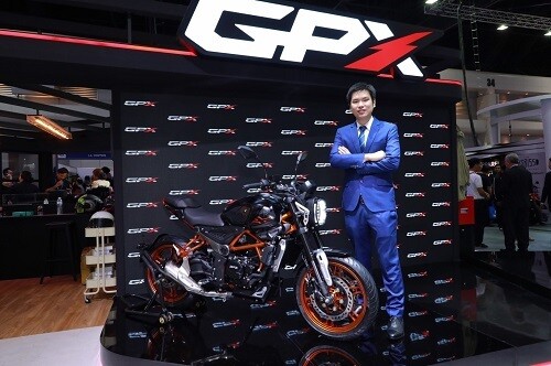 GPX จัดเซอร์ไพรส์! ดึง “แมทธิว” รับหน้าที่พิธีกร เปิดตัวรถรุ่น Special 'MAD 300 MAX’