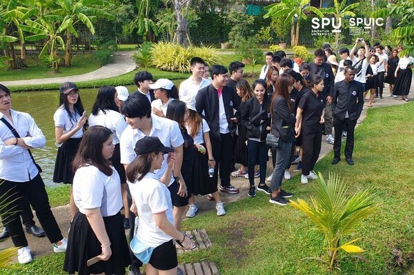 เด็กอินเตอร์ ม.ศรีปทุม! เรียนรู้แนวคิด หลักคำสอน "บ้านของพ่อ จังหวัดพระนครศรีอยุธยา"