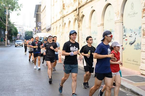 เคทีซีจับมือเอสิกส์ ชวนสมาชิกวิ่งชมเมืองในกิจกรรม “KTC X ASICS City Run”