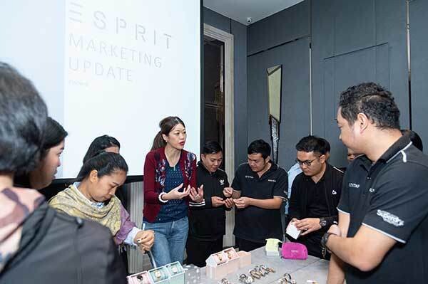 ESPRIT แบรนด์นาฬิกาชื่อดังจากประเทศอเมริกา จัดกิจกรรมอบรมพนักงานขายด้วยตนเอง