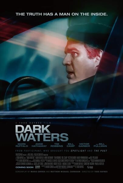 “มาร์ค รัฟฟาโล” เปิดโปงคดีช็อคโลก ต่อสู้อำนาจมืดระดับชาติใน “Dark Waters” หนังรวมทีม ผกก.-ผู้เขียนบท-ผู้อำนวยการสร้างสายคุณภาพ ผนวก ลุ้นระทึก