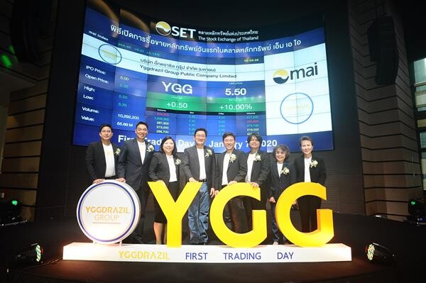 ภาพข่าว: YGGเทรดวันแรกราคาเปิดพุ่ง 7% ปักธงลุย “แอนิเมชั่น เวิลด์คลาส”