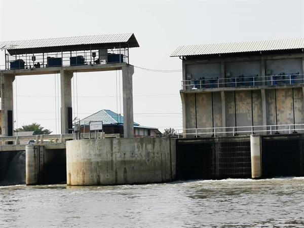 สทนช. ติดตามสถานการณ์ในแม่น้ำเจ้าพระยารับมือภัยแล้ง