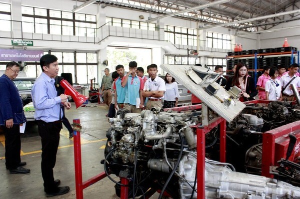 ภาพข่าว: สพร.7 อุบลฯ เปิดบ้านต้อนรับคณะศึกษาดูงาน ครูแนะแนวและนักเรียนกลุ่มเป้าหมาย ตามโครงการเพิ่มทักษะด้านอาชีพแก่นักเรียนครอบครัวยากจนที่ไม่ได้เรียนต่อหลังจบการศึกษาภาคบังคับ