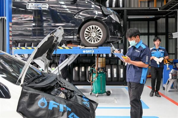 ศูนย์บริการยานยนต์ FIT Auto ร่วมกับกรมควบคุมมลพิษฯ และสภาอุตสาหกรรมแห่งประเทศไทย กับ “โครงการศูนย์/อู่บริการซ่อมรถ ลดฝุ่น PM 2.5”