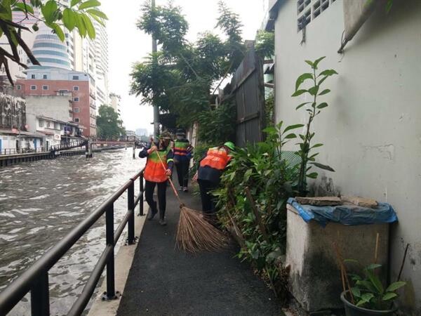 บูรณาการความร่วมมือปรับปรุงภูมิทัศน์คลองมหานาค – รณรงค์สร้างการมีส่วนร่วมดูแลรักษาคลอง