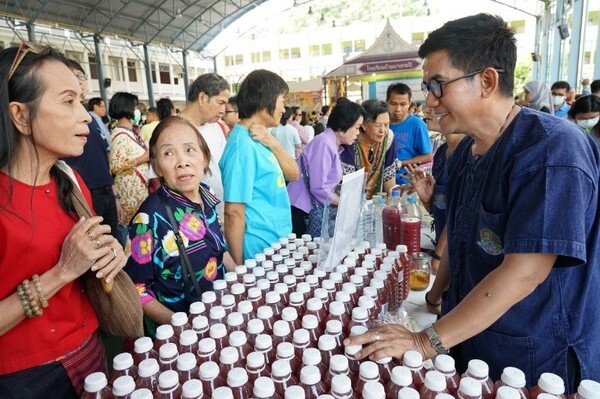 ม.รามคำแหงร่วมกับเขตบางกะปิ จัดกิจกรรม “สร้างสุขทุกวัย ใส่ใจสุขภาพชุมชน”