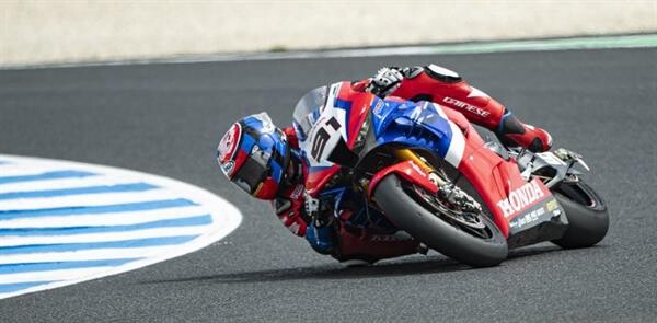 “ฮาสลัม” ควบ Honda CBR1000RR-R ทะยานท็อปไฟว์ออฟฟิเชียลเทสต์ WSBK 2020