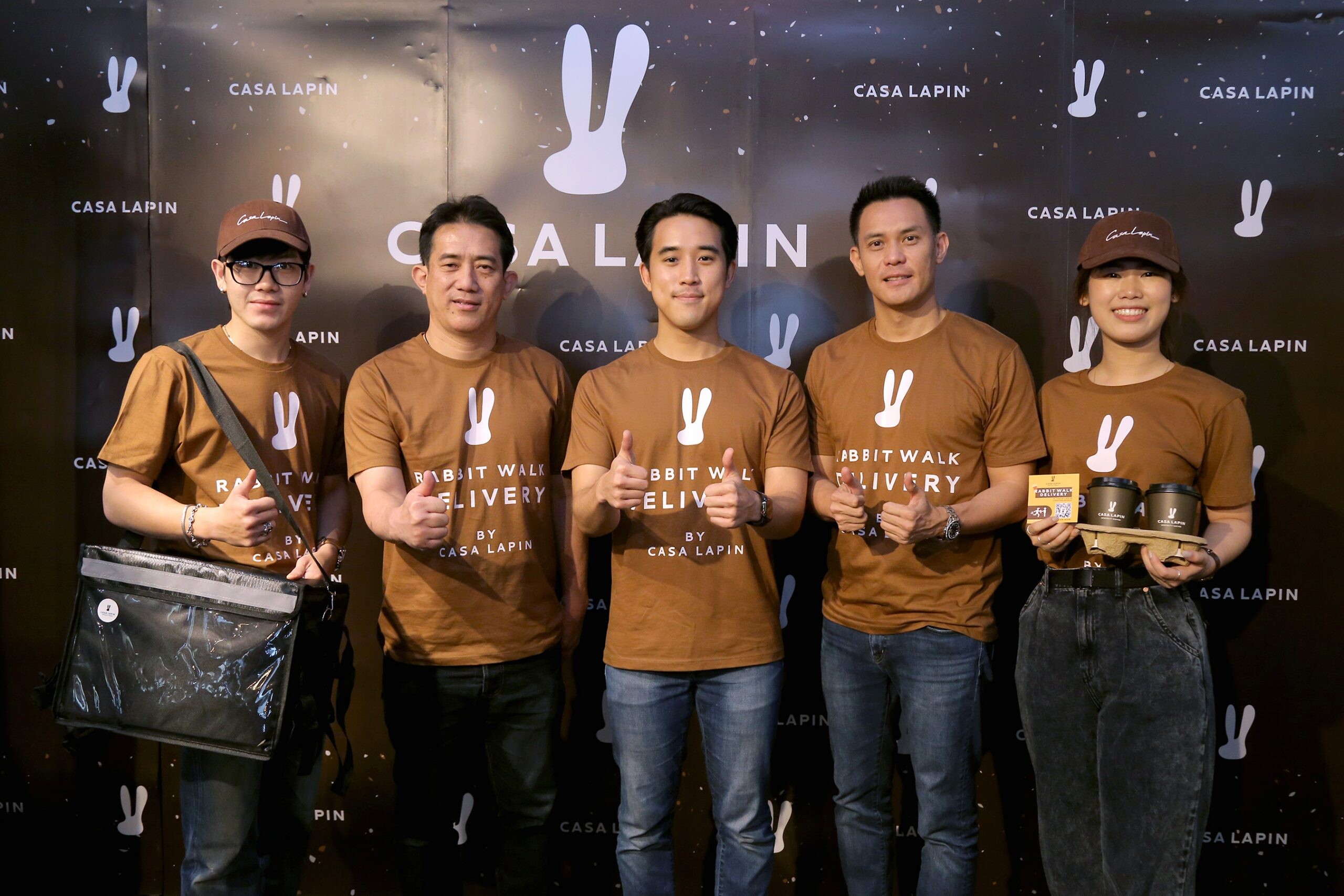 “คาซ่า ลาแปง” ผนึก “กลุ่มเจมาร์ท” เปิดตัวกาแฟเดลิเวอรี่ “Rabbit Walk”