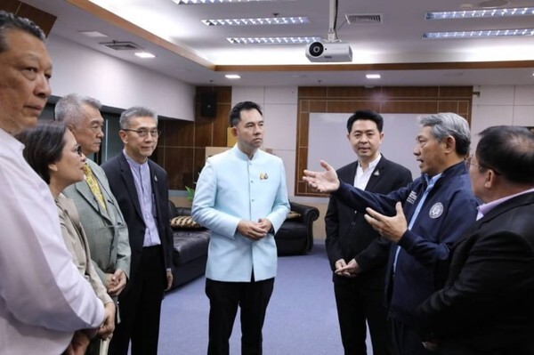 อิทธิพล คุณปลื้ม ร่วมหารือเอกชนสนับสนุน  โครงการสืบสานวัฒนธรรมชาวพุทธเถรวาทจักม่า จัดสร้างพระพุทธรูป ณ ประเทศอินเดีย