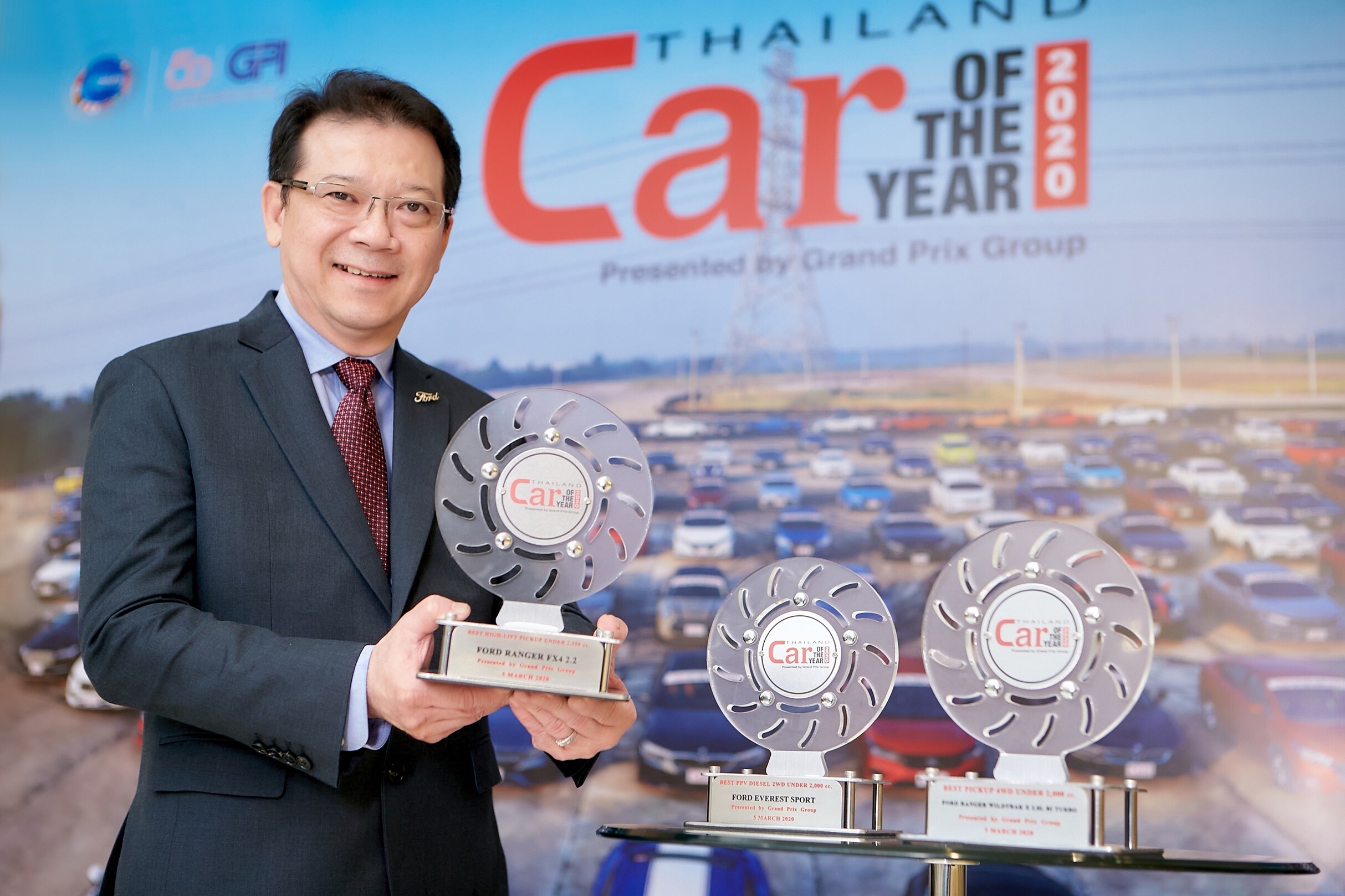 ฟอร์ด คว้า 3 รางวัล รถยนต์ยอดเยี่ยมแห่งปี Car of the Year 2020